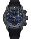 Ρολόι EDOX CO-1 Carbon Automatic Chronograph Black Rubber Strap