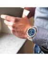 Ρολόι EDOX Delfin The Original Chronograph Silver Stainless Steel Bracelet - Image 2