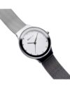 Γυναικείο ρολόι BERING Classic με ασημί μπρασελέ από ατσάλι και κρύσταλλα - Image 3