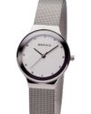 Γυναικείο ρολόι BERING Classic με ασημί μπρασελέ από ατσάλι και κρύσταλλα - Image 4