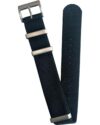 Λουράκι NATO Μαύρο 20 mm της HIGHGEAR