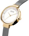 BERING Solar Grey Stainless Steel Bracelet - Image 7
