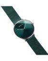 BERING Ultra Slim Green Stainless Steel Bracelet - Image 3