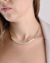 Κολιέ KIKI Star Collection από επιχρυσωμένο ασήμι 925 και ζιργκόν - Image 3
