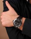 Ρολόι EDOX Neptunian Automatic Black Rubber Strap - Image 2