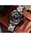 EDOX Skydiver Automatic Silver Stainless Steel Bracelet Limited Edition - Image 3