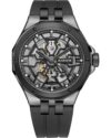 Ρολόι EDOX Delfin Mecano Automatic Black Rubber Strap