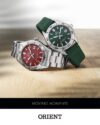 Ρολόι ORIENT Sports Mako 40 Automatic Green Synthetic Strap - Image 5
