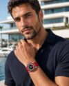 Ρολόι AQUADIVER Force Master Chronograph Red Rubber Strap - Image 2
