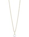 Κολιέ BERING Arctic Pearls Gold από ανοξείδωτο ατσάλι - Image 2