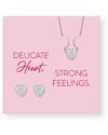 Σετ κολιέ και σκουλαρίκια BERING Valentine's Set Steel από ανοξείδωτο ατσάλι - Image 4
