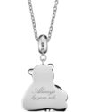 Κολιέ BERING Polar Animals "Polar Bear Mom silver" - Image 2