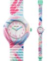 Παιδικό ρολόι HIP HOP Kids Fun Highlighter με εμπριμέ λουράκι σιλικόνης