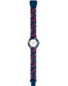 Ρολόι HIP HOP Animals Addicted Blue Butterfly Multicolor Silicone Strap - Image 4