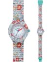 Παιδικό ρολόι HIP HOP Flower Power Green Multicolor Combined Materials Strap