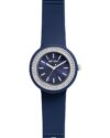 Ρολόι HIP HOP Hero.DOT Bezel Glam Crystals Blue Silicone Strap