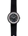 Ρολόι HIP HOP Hero.DOT Bezel Glam Crystals Black Silicone Strap