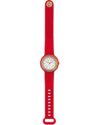 Ρολόι HIP HOP Hero.DOT Bezel Glam Crystals Red Silicone Strap - Image 4