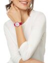 Ρολόι HIP HOP Hero.DOT Berry Fuchsia Silicone Strap - Image 2