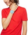 Ρολόι HIP HOP Hero.DOT Neon Blue White Silicone Strap - Image 2