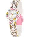 Ρολόι HIP HOP Kids Fun Rainbow & Unicorn White Combined Materials Strap - Image 4