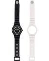Ρολόι HIP HOP Master Black/White Silicone Strap Gift Set - Image 5