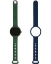 Ρολόι HIP HOP Hero.NEXT Dark Jungle/Blue Navy Smartwatch Two Tone Silicone Strap - Image 6