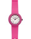 Ρολόι HIP HOP Hero.DOT Bezel Bubble Gum Fuchsia Silicone Strap