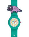 Παιδικό ρολόι HIP HOP PinTastic! Dinoroar Green Silicone Strap - Image 3