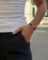 Βραχιόλι μπορντό με διαμάντια Lab grown 0.20ct της LOVELAB - Image 2