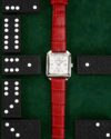 Ρολόι LUCIEN ROCHAT Aurorae Red Leather Strap - Image 6