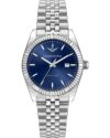 Ρολόι LUCIEN ROCHAT Bienne Silver Stainless Steel Bracelet