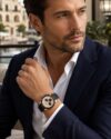 Ρολόι LUCIEN ROCHAT Leman Chronograph Black Silicone Strap - Image 2