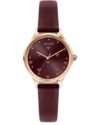 Ρολόι OUI&ME Bichette Bordeaux Leather Strap