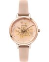 Ρολόι OUI&ME Fleurette Pink Leather Strap