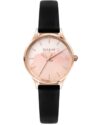 Ρολόι OUI&ME Bichette Black Leather Strap