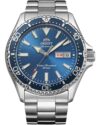 Ανδρικό ρολόι ORIENT Mako V αυτόματο με ασημί μπρασελέ από ανοξείδωτο ατσάλι