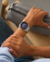 Ανδρικό ρολόι ORIENT Mako V αυτόματο με ασημί μπρασελέ από ανοξείδωτο ατσάλι - Image 3