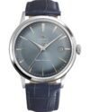 Ανδρικό ρολόι ORIENT Classic Bambino αυτόματο με μπλε δερμάτινο λουράκι