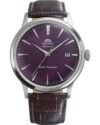 Ανδρικό ρολόι ORIENT Classic Bambino αυτόματο με καφέ δερμάτινο λουράκι