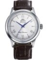 Ανδρικό ρολόι ORIENT Classic Bambino αυτόματο με καφέ δερμάτινο λουράκι