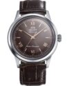 Ανδρικό ρολόι ORIENT Classic Bambino αυτόματο με καφέ δερμάτινο λουράκι