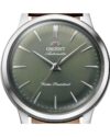 Ρολόι ORIENT Bambino αυτόματο με καφέ δερμάτινο λουράκι - Image 3