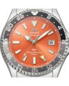 Ανδρικό ρολόι ORIENT Mako GMT αυτόματο με διπλή ώρα και ατσάλινο μπρασελέ - Image 3