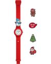 Παιδικό ρολόι HIP HOP PinTastic! Christmas Time Red Silicone Strap - Image 3