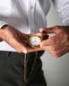 Ρολόι τσέπης LUCIEN ROCHAT Heritage Automatic Gold Stainless Steel Chain - Image 6