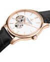 LUCIEN ROCHAT Montreux Automatic Black Leather Strap - Image 3