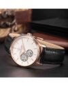 LUCIEN ROCHAT Montreux Automatic Black Leather Strap - Image 4