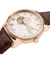 LUCIEN ROCHAT Iconic Automatic Brown Leather Strap - Image 3