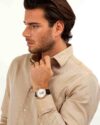 Ρολόι LUCIEN ROCHAT Iconic Automatic Black Leather Strap - Image 2